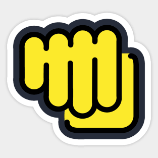 Fist-Bump Emoji Sticker